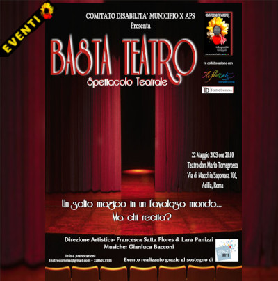BASTA TEATRO spettacolo teatrale