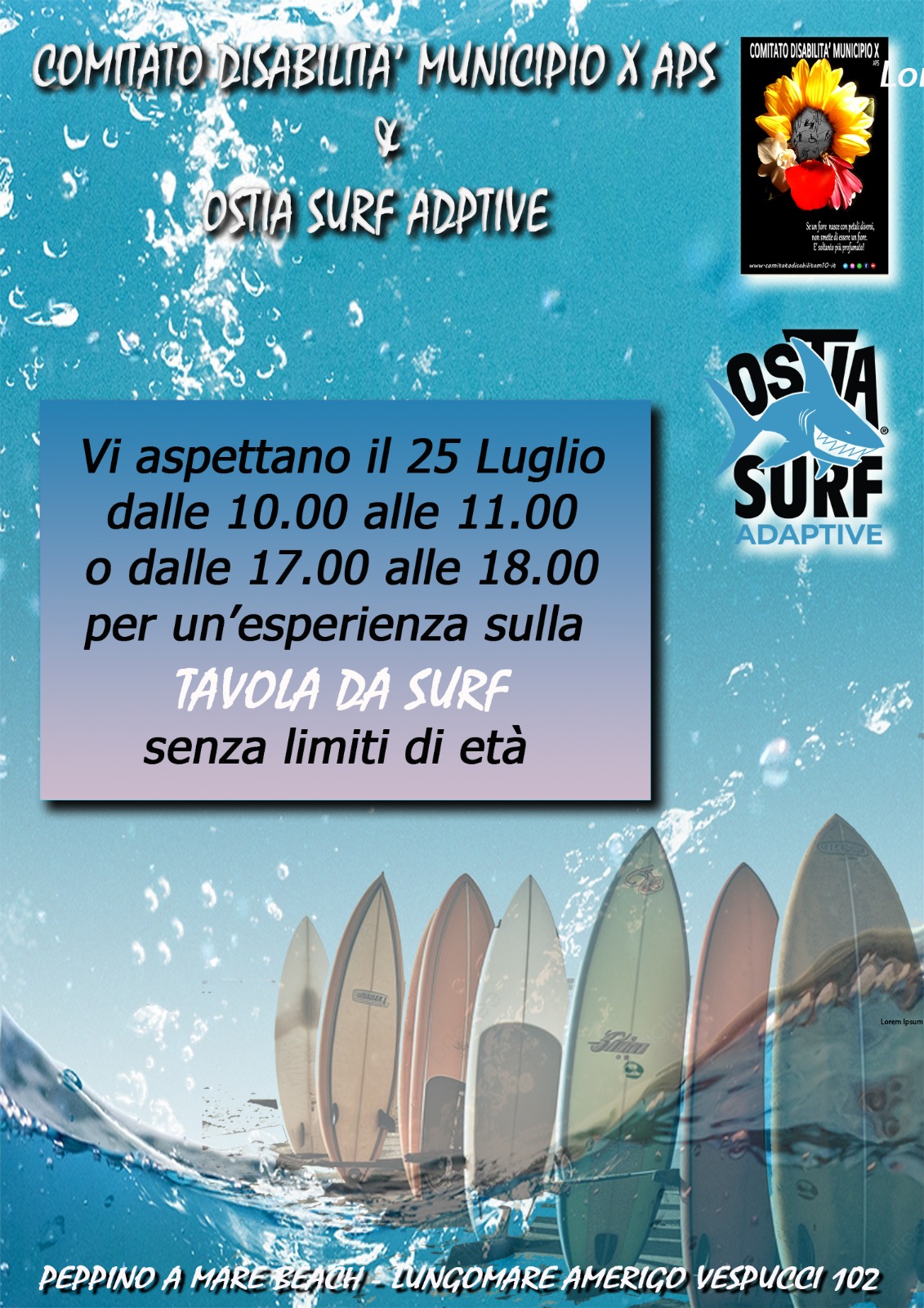 EVENTO CDMX e OSTIA SURF ADAPTIVE